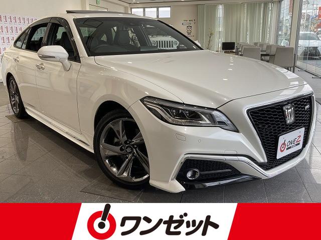 クラウン(トヨタ) ＲＳ　アドバンス　禁煙　サンルーフ　デジタルインナーミラー　トヨタセーフティセンス　レーダークルーズ 中古車画像