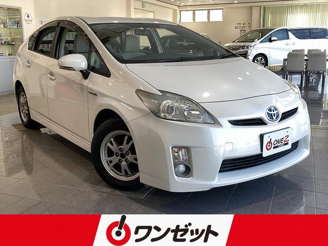 トヨタ プリウス Ｓ　禁煙車　純正ナビゲーション　純正１５インチＡＷ