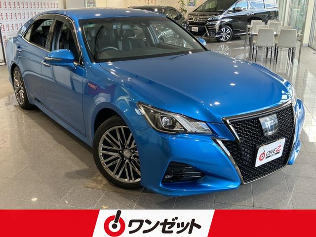 アスリートＳ　Ｊ－フロンティアリミテッド　禁煙車　ジャパンカラーセレクションパッケージ　クリアランスソナー　クロハーフレザーシート　トヨタセーフティセンス　プリクラッシュ　レーダークルーズ　クリアランスソナー　レーンキープ　オートハイビーム