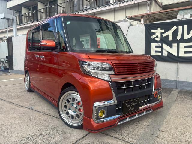 エアロ　ダウンサス　ＷＯＲＫ１６インチアルミ ８インチナビ　バックカメラ　両側パワースライドドア