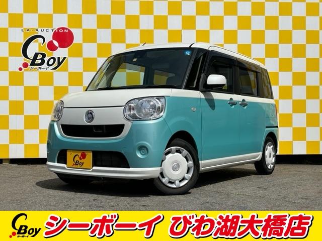 ダイハツ ムーヴキャンバス Ｘリミテッド　ＳＡＩＩ　ワンオーナー　禁煙車　両側パワスラ　スマートアシスト　純正フルセグナビ　バックカメラ