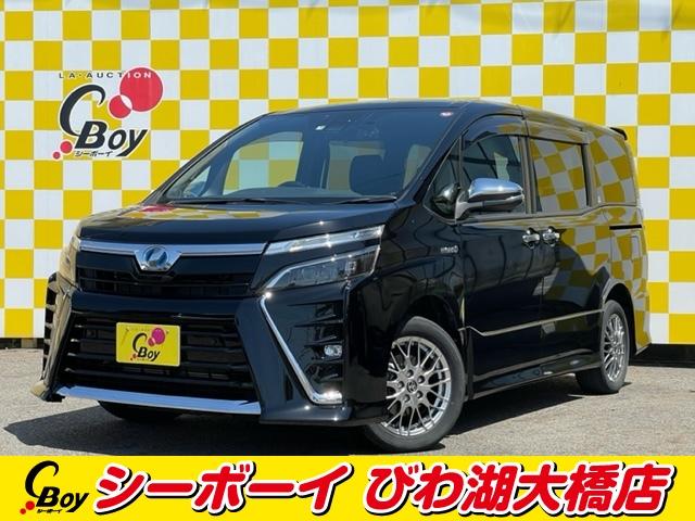 ヴォクシー(トヨタ) ハイブリッドＺＳ　煌ＩＩ　ワンオーナー　禁煙車　アルパイン９インチナビ　アルパイン９インチヘッドレストモニター　バックカメラ 中古車画像