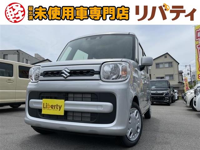 ハイブリッドG 届出済未使用車 禁煙車 衝突軽減ブレーキ 両側スライドドア キーフリーシステム プッシュスタート オートエアコン ベンチシート ハイブリッドモデル(1枚目)