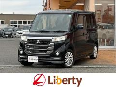 スペーシアカスタムZ ベースグレード バックカメラ 両側スライド・片側電動 ナビ TV スマートキー アイドリングストップ 電動格納ミラー シートヒーター ベンチシート CVT CD USB ミュージックプレイヤー接続可 中古車画像