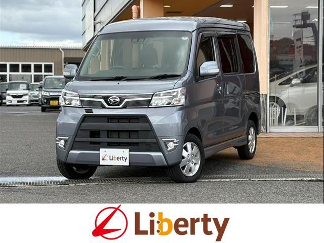 アトレーワゴン(ダイハツ) カスタムターボRSリミテッド SAIII AT 衝突被害軽減システム クリアランスソナー ドライブレコーダー ETC ナビ TV バックカメラ 両側スライド・片側電動 キーレスエントリー アイドリングストップ 電動格納ミラー ターボ 中古車画像