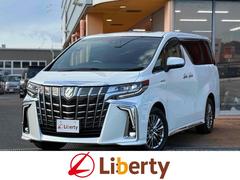 アルファードハイブリッド エグゼクティブラウンジS 4WD モデリスタシグネチャーイルミ 全周囲カメラ TV クリアランスソナー オートクルーズコントロール レーンアシスト 衝突被害軽減システム 両側電動スライドドア オートマチックハイビーム 中古車画像