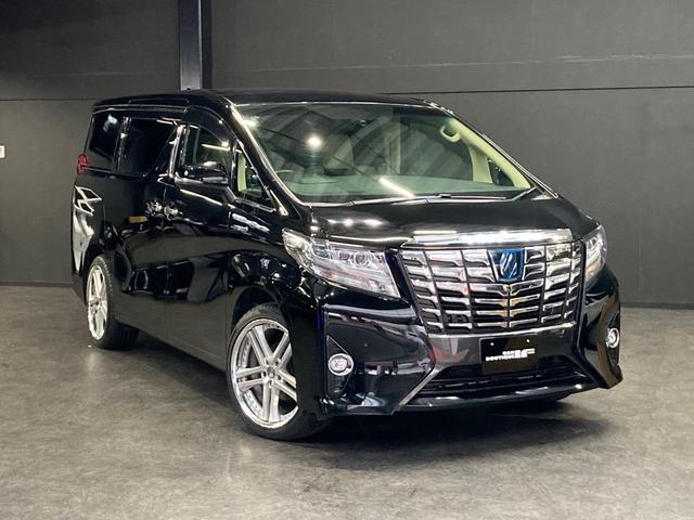 みつかる 46台 アルファードハイブリッド エグゼクティブラウンジ 黒本革シート サンルーフ ｊｂｌサウンド パノラミックビューモニター エグゼクティブラウンジシート 両側自動ドア パワーバックドア レーダークルーズ 衝突被害軽減ブレーキ 障害物センサー