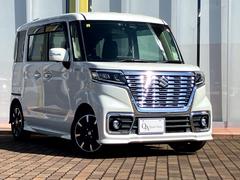スペーシアカスタム ハイブリッドXSターボ 4WD/ターボ車/全方位カメラ/純正ナビ/フルセグTV/OPグリル/両側パワースライドドア/純正15インチアルミ/クルーズコントロール/ETC 中古車画像