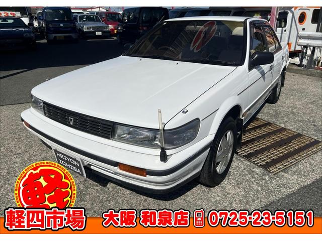 ブルーバード １８００ＸＥサルーン　１．８ＸＥサルーンＦ３０周年記念車・ワンオーナー車・純正５速マニュアル・修復歴無し・エアコン・パワステ・パワーウィンドウ・車速感応集中ドアロック（1枚目）
