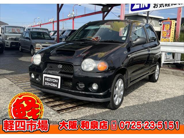 アルトワークス(スズキ) ｉｅ　５速マニュアル・エアコン・パワステ・パワーウィンドウ・Aftermarketステアリング・Aftermarketフルバケットシート・Aftermarketマフラー・オーディオレス 中古車画像