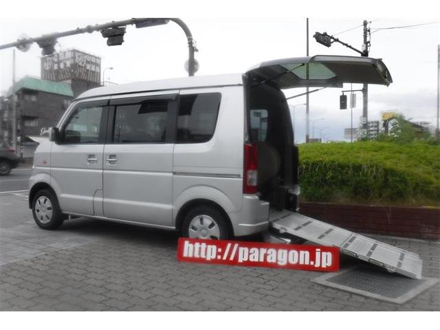 スローパー車いす移動車リアシート付4人乗ナビバックカメラ(1枚目)
