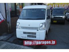 エブリイ PC セーフティサポート装着車 社外ナビ ワンセグTV 4速オートマ デュアルカメラブレーキサポート ハイルーフ キーレス プライバシーガラス パワーウインドウ パワステ 中古車画像