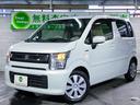 ワゴンＲ ハイブリッドＦＸ　セーフティパッケージ装着車／ＣＤプレイヤー装着車／禁煙／ハイブリッド車／スマートキー／ＨＵＤ／キーレス／安全衝突ボディ／ＥＴＣ／アイドリングストップ／電動格納ミラー／シートヒーター／盗難防止システム／（1枚目）