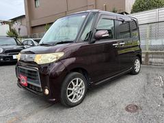 タント カスタムX 社外HDDナビ フルセグTV ETC車載器 キーフリーシステム スマートキー 左パワースライドドア 社外14AW HIDヘッド ベンチシート フロントフォグランプ 純正セキュリティ 当店買取入庫車両 中古車画像