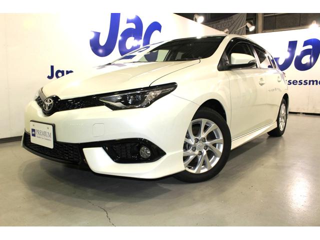 オーリス ＲＳ☆純正エアロ＆Ｆグリル６速Ｍ／Ｔ★走行８７７９ｋｍ禁煙車　☆セーフティセンスＣ（プリクラ・ＬＤＡ・Ａハイビーム）☆ＬＥＤヘッド／オートライト／Ｆフォグ☆純１６ＡＷ☆カーボン調インパネ☆純ナビ・ＴＶ／ＳＤ／ＢＴ／Ｂモニター☆スマートキー／Ｐスタート☆ドラレコ（1枚目）