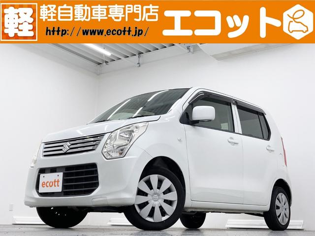 ワゴンＲ ＦＸ　修復歴なし　純正オーディオ（ＣＤ／ＦＭ／ＡＭ）　ＣＶＴ　ＥＴＣ　アイドリングストップ　純正ホイールキャップ　電動格納ミラー　Ｗエアバッグ　ＡＢＳ　ハロゲンヘッドライト　レベライザー（1枚目）