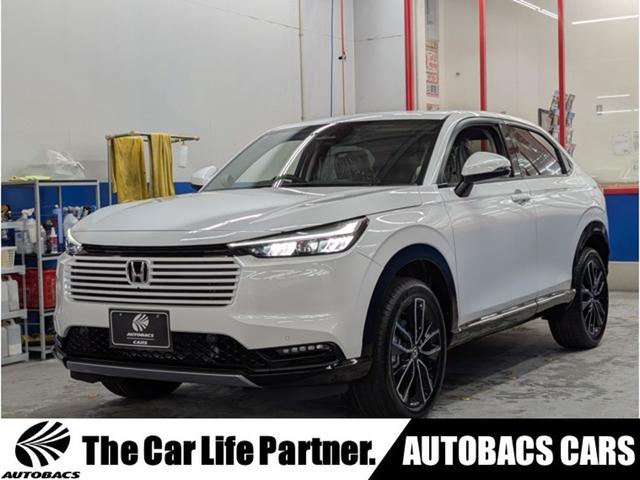 VEZEL(ヴェゼル)（ホンダ）ｅ：ＨＥＶ　Ｚ　登録済未使用車　マルチビューカメラ　ホンダコネクトディスプレイ　ＥＴＣ２．０　ワイヤレス充電器　ホンダセンシング　アクティブクルーズコントロール　車線維持支援システム　アクティブドライビングビーム 中古車画像