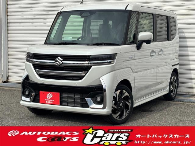 ハイブリッドＸＳターボ　ハイブリッドＸＳターボ（４名）　届出済未使用車　スズキセーフティサポート　両側パワースライドドア　スリムサーキュレーター　電動パーキングブレーキ　ブレーキホールド