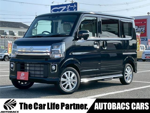 エブリイワゴン(スズキ) ＰＺターボスペシャル　届出済未使用車　スズキセーフティーサポート　スマートキー　両側パワースライドドア　運転席シートヒーター　プッシュスタート　オートステップ　ＬＥＤヘッドライト　オートエアコン 中古車画像