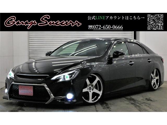 中古車 トヨタ マークｘ リラセレブラックｌｔｄ新ｗｏｒｋ１９新車高調カスタムヘッド中古車販売実績 2021 06 25 ｇａｒａｇｅ ｓｕｃｃｅｓｓ ガレージサクセス 摂津本店 マークｘ クラウン専門店 中古車なら グーネット中古車