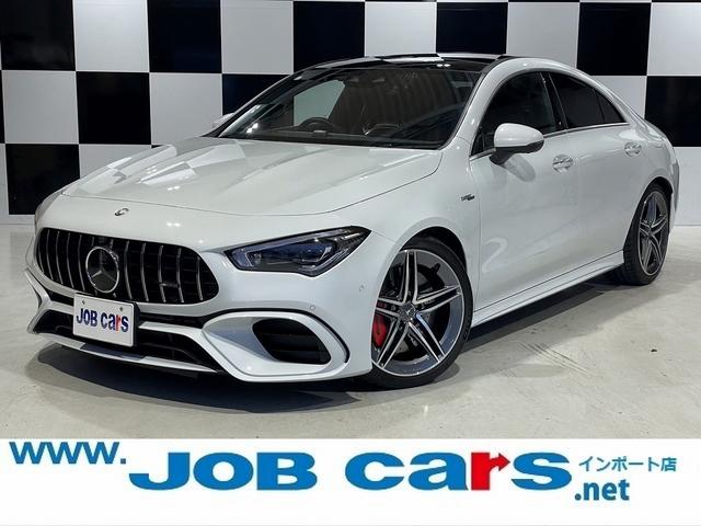 ＣＬＡ４５　Ｓ　４マチック＋　アドバンスドＰＫＧ　パフォーマンスＰＫＧ　レーダーセーフティＰＫＧ　パノラミックスライディングルーフ　Ｂｕｒｍｅｓｔｅｒサウンド　フットトランク　１０．２５インチディスプレイ　パフォーマンス専用シート