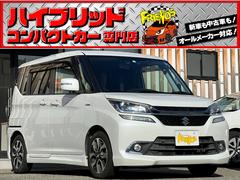 ソリオバンディット ハイブリッドMV 衝突軽減ブレーキ 両側電動スライドドア TV ナビ Bluetooth バックカメラ ETC ドライブレコーダー シートヒーター 純正アルミホイール 保証付 中古車画像