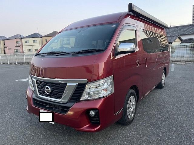 日産 ＮＶ３５０キャラバンバン スーパーロングワイドＤＸ　４ＷＤ・Ｒエアコン・ＧＸセカンドシート・９インチナビ／ＴＶ・バックカメラ・ＬＥＤヘッドランプ・ＬＥＤテールランプ・サイドオーニング・ＭＤＭＩポート・フォグランプ・カラードドアハンドル・ＥＴＣ・ドラレコ