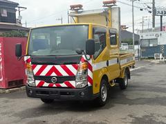日産　アトラストラック　ＷキャブフルスーパーローＤＸ　規制車　道路維持作業車　Ｗエアーバッグ