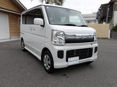 スズキ　エブリイワゴン　ＪＰターボ　ブレーキサポート　ワンオーナー　禁煙車