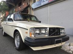 ボルボ　２４０　ターボ　左ハンドル帝人ディーラー車　レザーシートリペア済