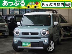 スズキ　ハスラー　ハイブリッドＸ　禁煙　ワンオーナー　９インチナビ