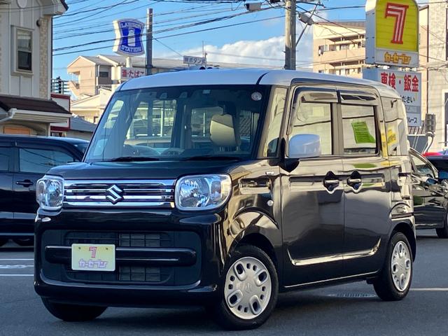 令和4年式スペーシアが入庫!ユーザー買取車!禁煙車! ナビ ETC Bカメラ 両側パワスラ 衝突軽減ブレーキ シートヒーター