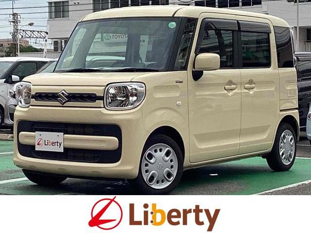 ハイブリッドＧ　スズキセーフティサポート非装着車　ＥＴＣ　両側スライドドア　ナビ　ＴＶ　オートライト　スマートキー　アイドリングストップ　電動格納ミラー　ＣＶＴ　ＣＤ　ＤＶＤ再生　ＵＳＢ　Ｂｌｕｅｔｏｏｔｈ　エアコン　パワーウィンドウ