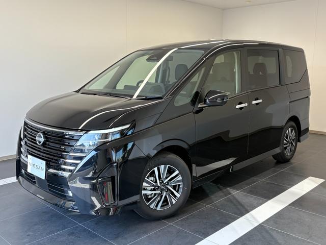 セレナ（日産）ハイウェイスターＶ　シート／ハンドルヒーター　両側オートスライドドア　プロパイロット　寒冷地仕様　エマブレ　コーナーセンサー 中古車画像