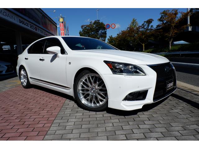 ＬＳ(レクサス) ＬＳ４６０　Ｆスポーツ　３眼ＬＥＤライト・サンルーフ・オートハイビーム・ＨＤＤナビ・フルセグＴＶプレ 中古車画像