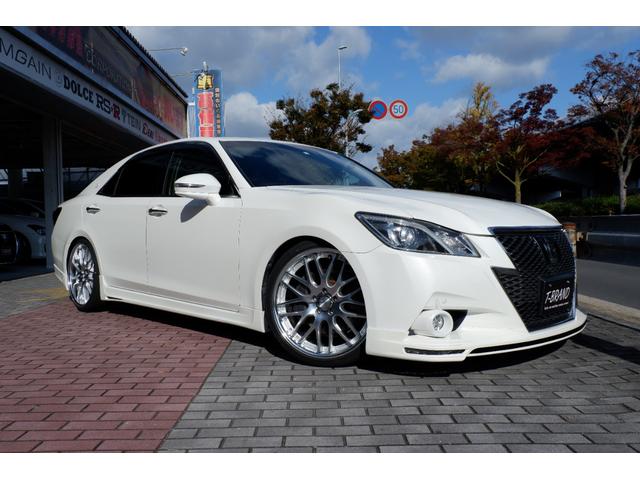 アスリートＳ　Ｍ‘ｚＳＰＥＥＤフルエアロ・新品（ＷＯＲＫグノーシス２０ＡＷ・ＴＥＩＮ車高調）・新品（ステアリング・タイヤ）・プリクラブレーキ・レーダークルコン・クリアランスソナー・ＴＶキャンセラー