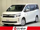 トヨタ ヴォクシー ハイブリッドＶ　純正１０インチＳＤナビ・Ｂｌ...