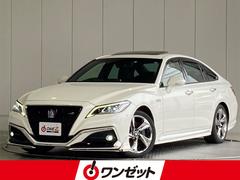 トヨタ　クラウンハイブリッド　ＲＳアドバンス　サンルーフ　黒本革シート　シートヒーター