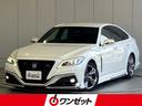 トヨタ クラウン ＲＳ　アドバンス　モデリスタエアロ・黒本革シー...
