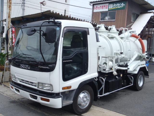 ベッドレス2.73t吸引車 積載容量3000L 東急製(1枚目)