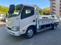 デュトロ 2t標準ロング平ボディ 全低床 総重量4825Kg VSC TRC 左右アオリロープ穴4対 TKG-XZU655M-TQMMB 中古車画像