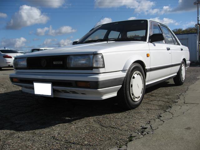 日産 サニースーパーサルーンｅ ｌｅｄ ダウンサス トラッドサニーの中古車 車体価格69 8万円 1987 昭和62 年式 走行8 5万キロ 車体色クリスタルホワイト 兵庫県神戸市西区平野町印路３４８ ５ ｋ３オートの在庫 グーネット中古車