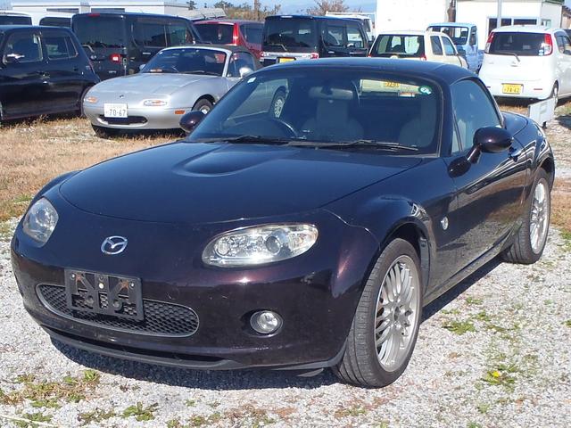 ロードスター(マツダ) RS RHT ブレイズエディション 6MT 電動ハードトップ オートエアコン 革シート シートヒーター 純正17インチBBSアルミ 中古車画像