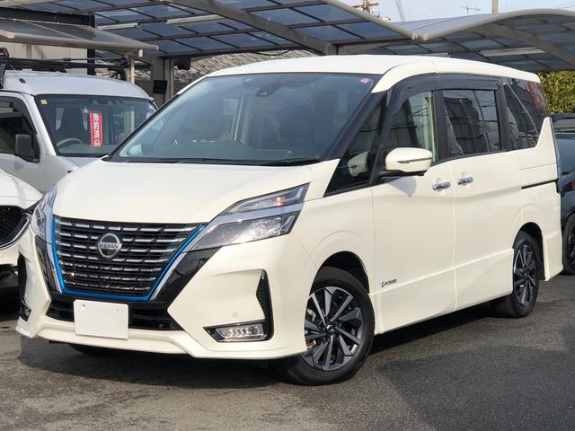 日産 セレナ ｅ－パワー　ハイウェイスターＧ　メーカー保証　純正１０型ナビ＆純正フリップダウンモニター　防水シート　スマートルームミラー　アラウンドビューモニター　前後ドライブレコーダー　プロパイロット　電子パーキング　ＥＴＣ２．０