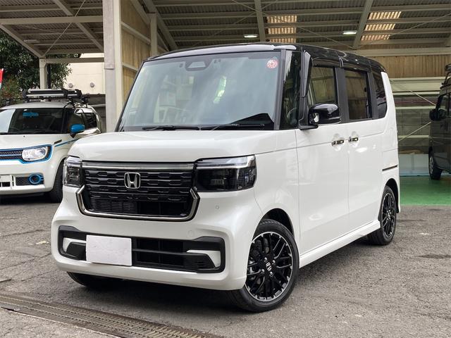 ホンダ Ｎ−ＢＯＸカスタム ターボコーディネートスタイル　届け出済み未使用車　ホンダセンシング　ドラレコ