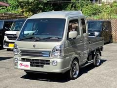 スーパーキャリイ  4WD AT 衝突被害軽減システム クリアランスソナー レーンアシスト ETC ナビ TV バックカメラ アイドリングストップ 電動格納ミラー オートライト アルミホイール ESC 中古車画像