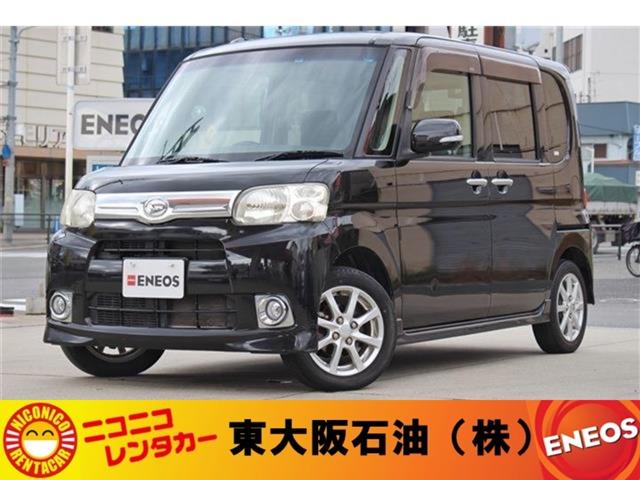 タント Ｇスペシャル　メモリーナビ　ワンセグＴＶ　片側電動スライドドア　盗難防止システム　キーレス　オートエアコン　パワーウィンドウ　電動格納ミラー　ＡＢＳ　取扱説明書・メンテナンスノート付　平成２５年式（1枚目）