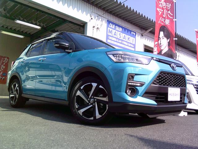 とてもお買い得なライズハイブリッドが入荷しました！ 人気オプションのパノラミックビューモニターなども装備しています！