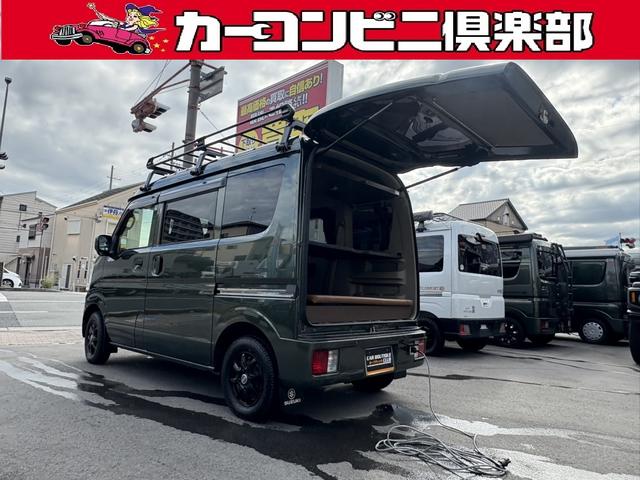 エブリイ(スズキ) ジョインターボ　ＴＡＪＩＭＡ　ＣＡＭＰＥＲ　Ｅ３４０　軽キャンパー　ＦＦヒーター　走行充電　サブバッテリー　インバーター　外部電源　カーテン　サイドウインドウ網戸　１００Ｖコンセント　ＬＥＤダウンライト　フルセグナビ 中古車画像
