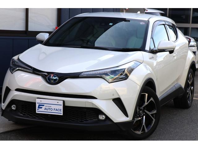 トヨタ Ｃ－ＨＲ Ｇ　セーフティーセンス　衝突軽減ブレーキ　純正ナビＴＶ　Ｂｌｕｅｔｏｏｔｈ対応　フロント＆バックカメラ　前後ドラレコ　ＥＴＣ　オートエアコン　クリアランスソナー　Ｐスタート　ＬＥＤヘッドライト